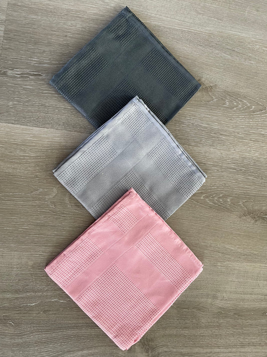 streifenfreie magische Reinigungstücher für Fenster und Glasflächen rosa